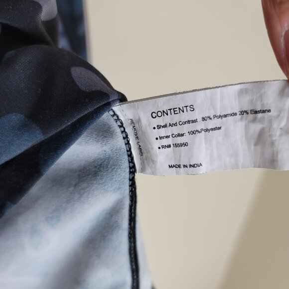 Greyson Tate Quarter-Zip Pullover Men's Large Camo Performance Golf Top - Picture 8 of 10